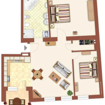 Apartment Haus Drei Schwestern, Traumblick *